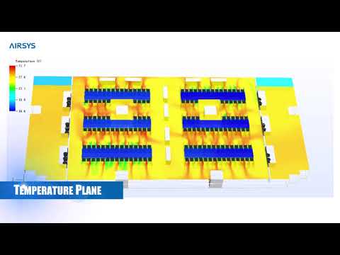 Airsys CFD Simuation Demo