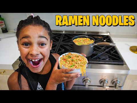 Cali Makes Ramen Noodles! | Cooking with Cali 👩‍🍳
