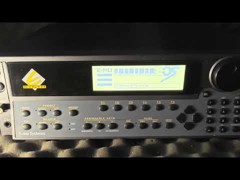 E-MU ESYNTH SAMPLER WORKSTATION SOUND MODULE WITH SEQUENCER, FACTORY SOUNDS, DEMOS AND OPTIONS INSTALLED, SPECIALLY CONFIGURED WITH HDD BY EMU image 20