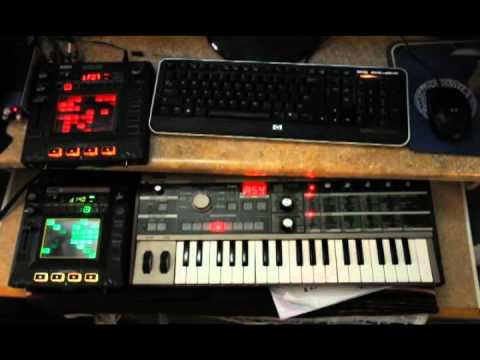KP3, Kaossilator Pro and microKORG demo song