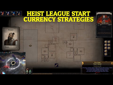 Path of Exile - Heist League Start Currency Strategies - Fund a Headhunter