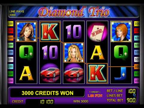 Diamond Trio. BIG WIN, $$$ 💥💥💥24 bonus games.👍🔔 🤠🤑🤑🤑