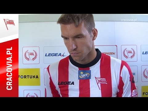 Piotr Malarczyk w Cracovii (31.08.2016)