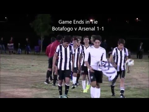 U-16 Botafogo Goal Highlights v Arsenal Tie 1-1