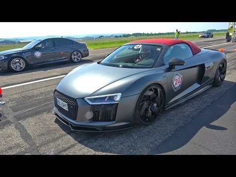 610HP Audi R8 V10 Plus Spyder w/ LOUD ASG EXHAUST!