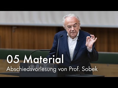 Abschiedsvorlesung Prof. Sobek – Teil 5: Für mehr Menschen mit weniger Material emissionsfrei bauen