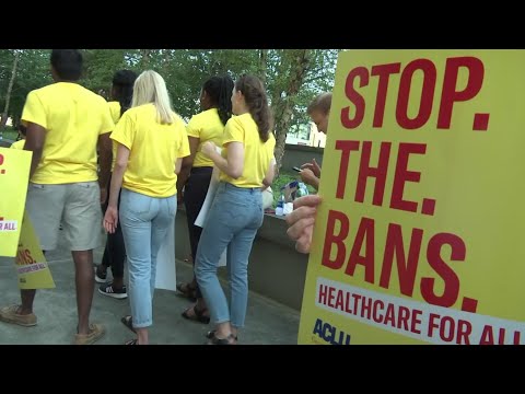 A new federal lawsuit filed in Atlanta seeks to block a Georgia law that bans most abortions, saying it's unconstitutional. (June 28)