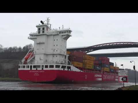 Shipspotting Kiel Canal 23.12.2020