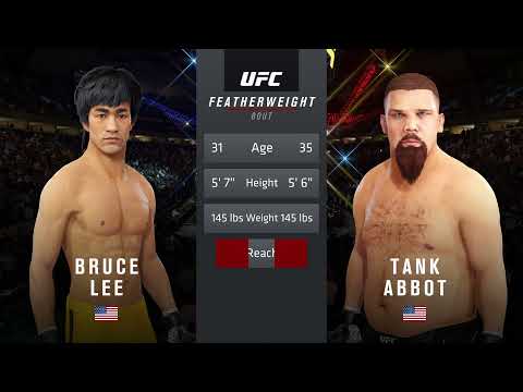 UFC 4 | Bruce Lee vs. Tank Abbot (EA Sports UFC 4)