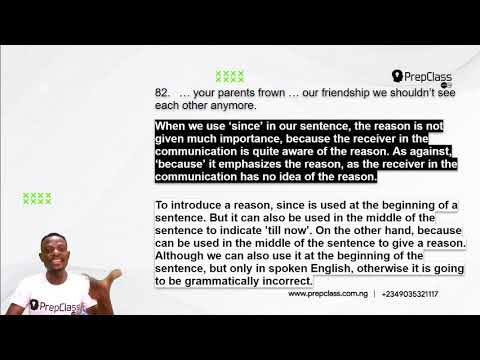 Q81 to Q85 JAMB ENGLISH 2012 PAST QUESTIONS SOLVED