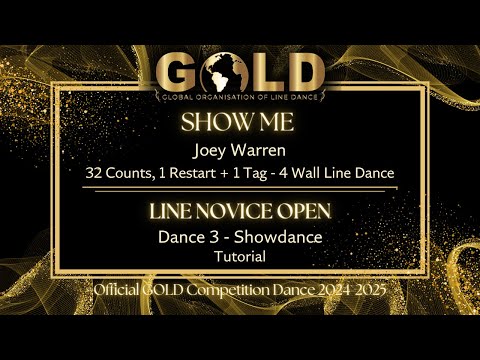 GOLD 2024 Line Novice Open - Dance 3: Showdance "Show Me" - Tutorial without music