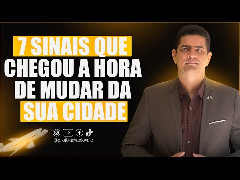 7 CLEAR SIGNS THAT IT'S TIME TO MOVE OUT OF YOUR CITY! @profetaevaniovale