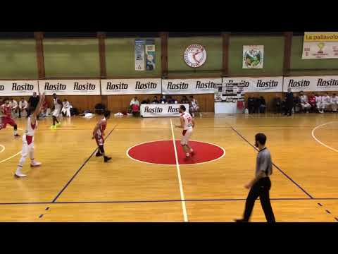 Cestistica Barletta vs Adria Bari - 2nd half (Gabriel Adersteg #6 white)