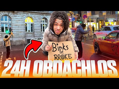 Ich war 24 Stunden Obdachlos…😱| musste ich abbrechen?
