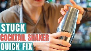 Why Does My Cocktail Shaker Get Stuck? Problem Solved!