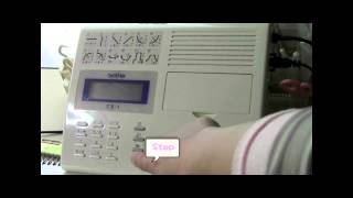 Pattern making for Brother KH970