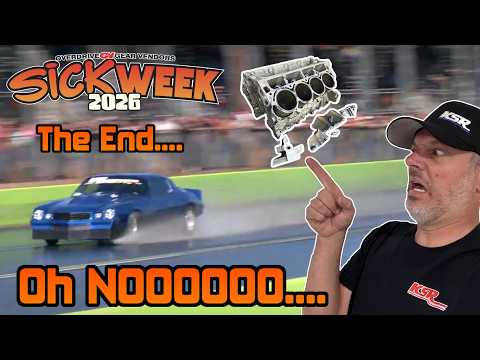 Sick Week Day 5....My WORST Blow Up EVER!! (Engine is DESTROYED)