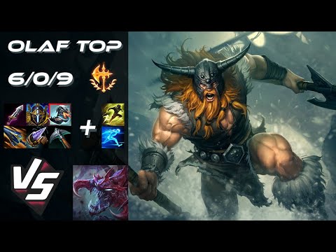 TOP Olaf vs Cho'Gath - EU Grandmaster Patch 25.S2.8