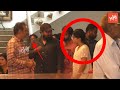 Rashmika Mandanna Spotted At Vijaya Nirmala House Mahesh Babu Naresh Krishna YOYO TV Channel
