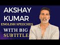 English Speeches Motivational Speeches Akshay Kumar Speeches Time Manage English Big Subtitle