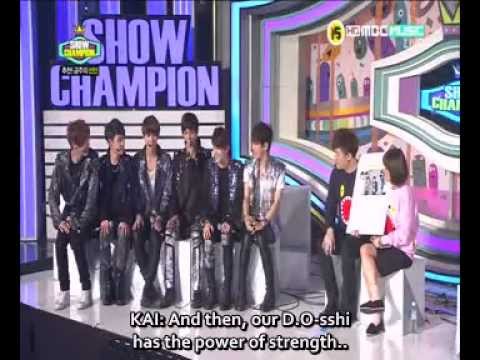 [ENG SUB] 120417 Show! Champion - EXO-K Interview