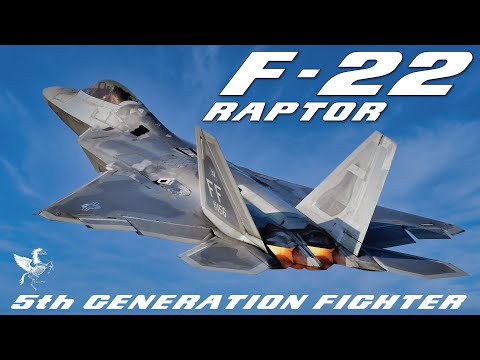 F-22 Raptor | 5th Gen. Stealth Tactical Fighter | USAF's ATF (Advanced Tactical Fighter)