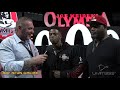 2019 Olympia Athlete Meet & Greet: Breon Ansley Interviewed By Tony Doherty