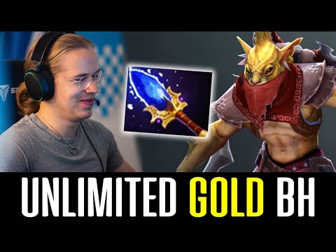 Topson bullying enemies w/ his UNLI-GOLD BOUNTY HUNTER DOTA 2