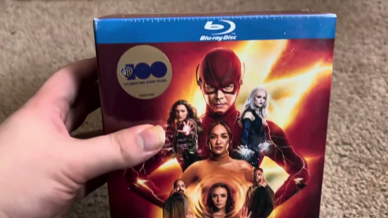 The Flash Complete Series Blu Ray Unboxing plus ArrowVerse Collection