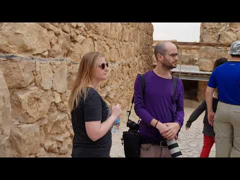 The story of Masada, Israel. Tour Guide: Ron Nachman