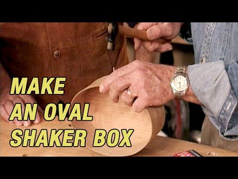 Make Your Own Oval Shaker Box