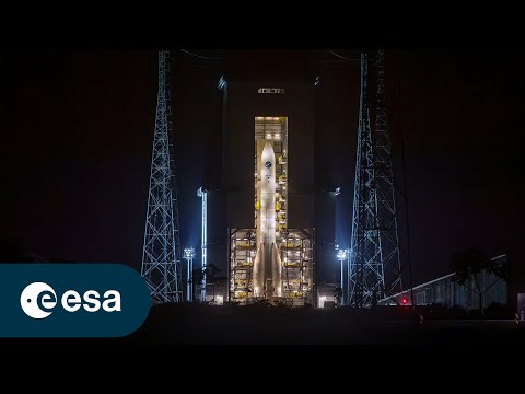 Ariane 6 full stage engine hot-fire test