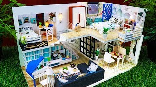 5 DIY Miniature DollHouse Rooms #NEW