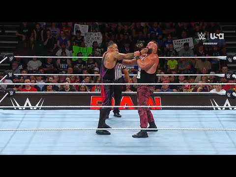 Damian Priest vs. Braun Strowman - WWE RAW 7/15/2024
