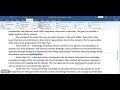 SAM Project 1a Word Module 02 Navigating And Formatting A Document Smart Cities
