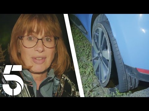 Dangerous Tire Blowout On A Smart Motorway | 999: Motorway Emergency | Channel 5