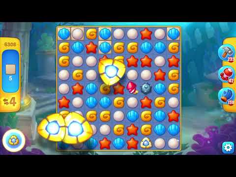 Fishdom 6308 Level - 13 moves - NO BooSTERS