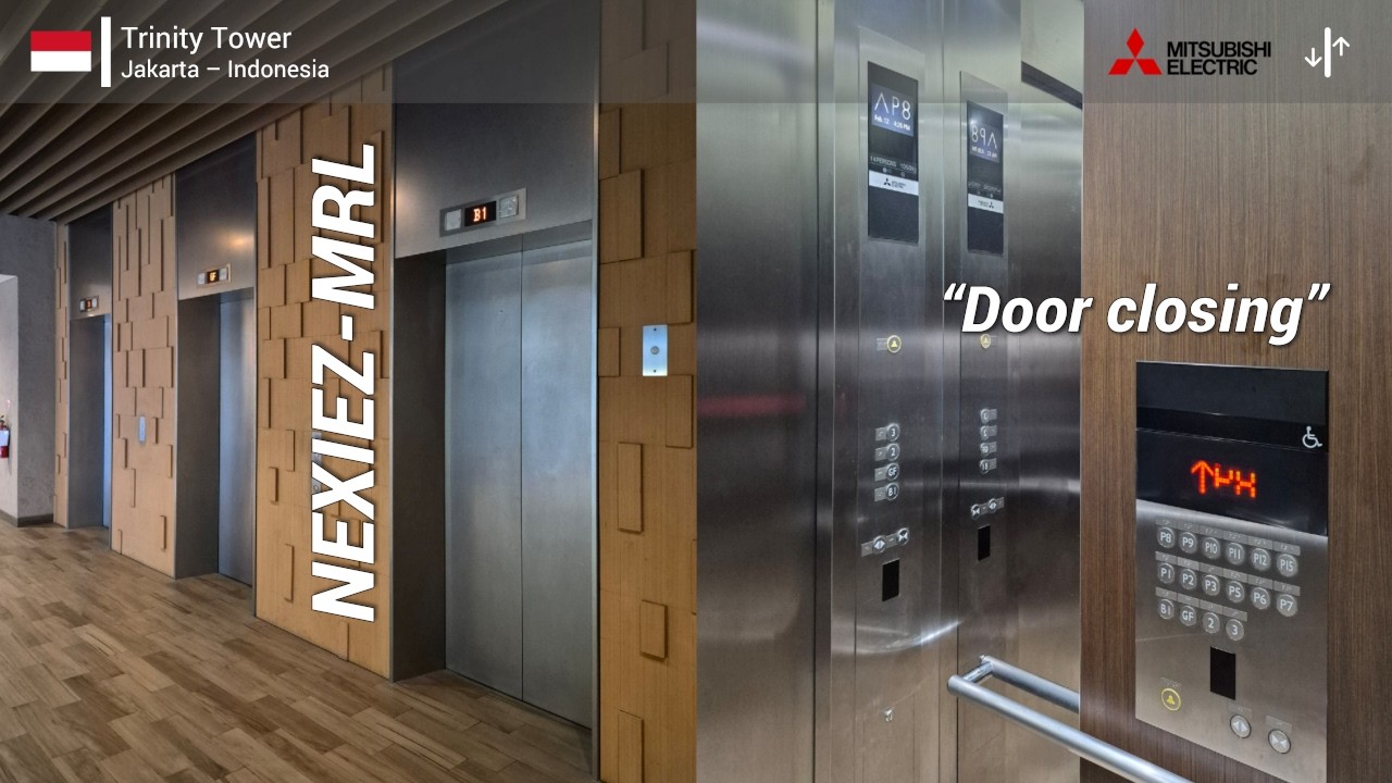 Mitsubishi MRL Elevators | Trinity Tower, Jakarta, ID (Parking)