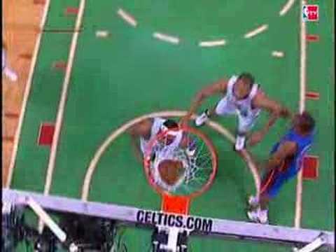 Rodney Stuckey Blows Past the Celtics' Defense For the Layup