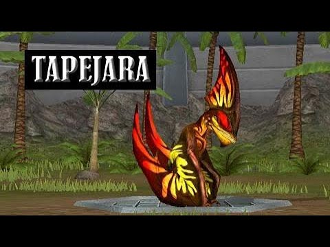TAPEJARA LEVEL 40 MAX!! JURASSIC WORLD THE GAME!