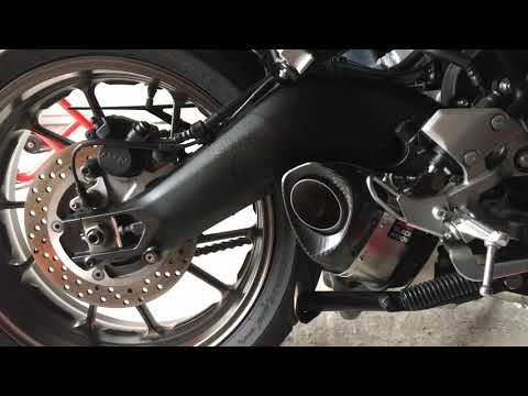MT-09 Tracer / Tracer 900 Black Widow exhaust sound