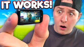 Warzone Mobile on World's SMALLEST Phone!