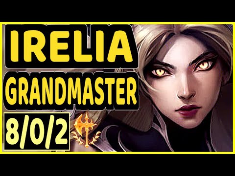 4LAN (IRELIA) - 8/0/2 KDA GAMEPLAY - BR Ranked GRANDMASTER