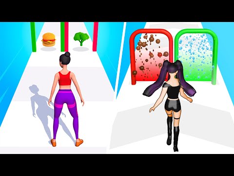 Twerk Race 3D🆚Build A Queen New Games Max Levels Walkthrough Gameplay HT1V