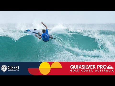 Wilkinson vs. Kennedy vs. Gouveia - Quiksilver Pro Gold Coast 2017 Round One, Heat 2