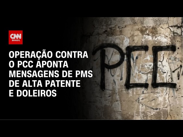 Operação contra o PCC: investigação cita "corrupção sistêmica de policiais" | LIVE CNN
