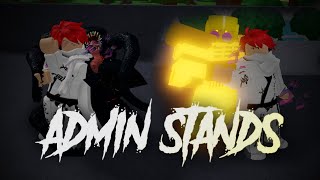 Showcasing Admin Stands in this Unknown ABD Game (A Great Day) Roblox
