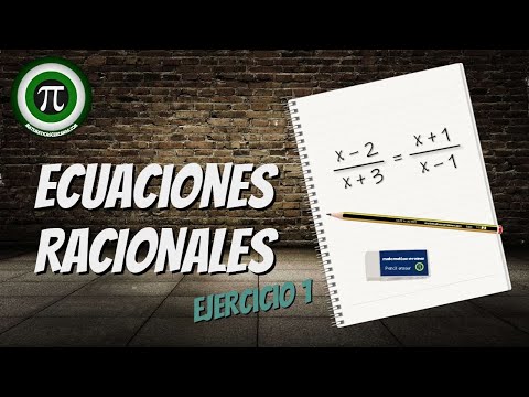 Ecuaciones Racionales  Ejercicio 1