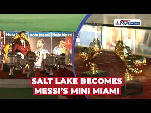 Lionel Messi Mania Hits Kolkata: Inside Salt Lake's 'Hola Messi' Fan Zone | G.O.A.T. India Tour 2025