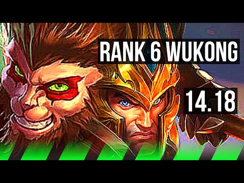 WUKONG vs JARVAN IV (JGL) | 5/0/2, Rank 6 Wukong | BR Challenger | 14.18
